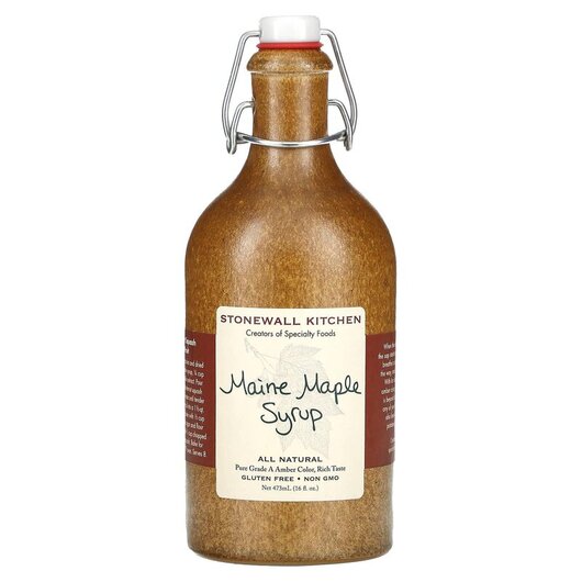 Основне фото товару Maine Maple Syrup Основне фото товару Stonewall Kitchen, Maine Maple Syrup, Кленовий сироп, 473 мл