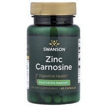 Цинк Zinc Carnosine Swanson 60 капсул Цинк Zinc Carnosine Swanson 60 капсул