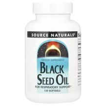 Чорне масло з насіння Black Seed Oil 120 Source Naturals Чорне масло з насіння Black Seed Oil 120 Source Naturals