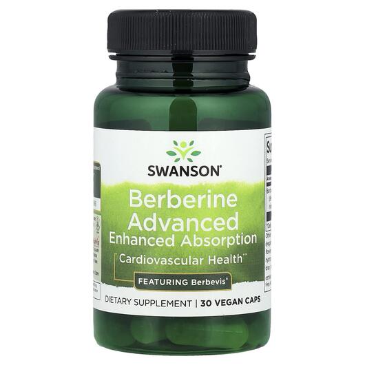 Основное фото товара Berberine Advanced Enhanced Absorption Основное фото товара Swanson, Берберин, Berberine Advanced Enhanced Absorption, 30 кап