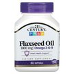 Фото товару Flaxseed Oil 1000 mg Omega 3-6-9 Фото товару 21st Century, Flaxseed Oil 1000 mg, Лляна олія 1000 мг, 60 капсул