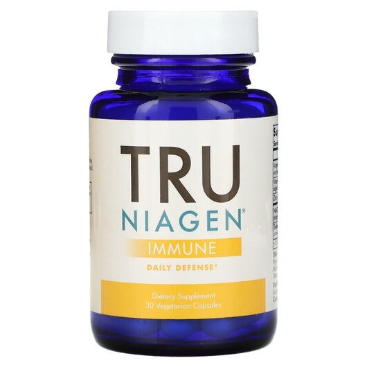 Основне фото товару Tru Niagen, Immune Daily Defense, Нікотинамід рибозид, 30 капсул
