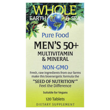 Мінеральні добавки Whole Earth & Sea Men's 50+ & Mineral