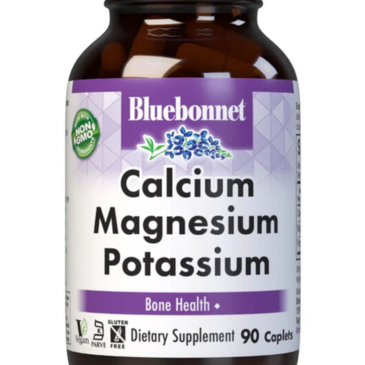 Основне фото товару Calcium Magnesium Potassium Основне фото товару Calcium Magnesium Potassium, Кальцій, 90 таблеток