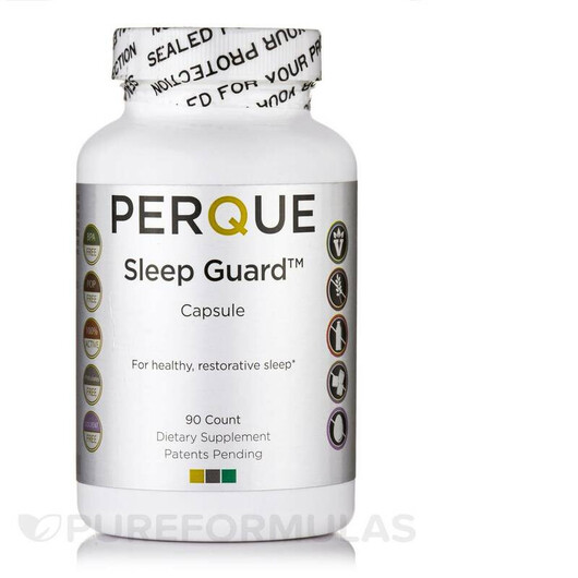 Основное фото товара Sleep Guard Основное фото товара Perque, Поддержка сна, Sleep Guard, 90 капсул