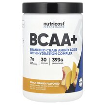 Performance BCAA+ Peach Mango БЦАА Nutricost 393 г