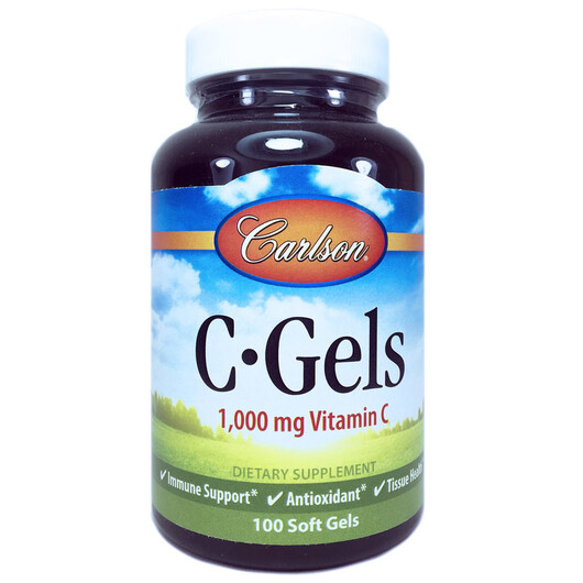 Основное фото товара Carlson, Витамин С 1000 мг, C-Gel Vitamin C 1000 mg, 100 капсул