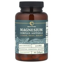 Магній Magnesium Complex 500 mg Nobi Nutrition 60 капсул Магній Magnesium Complex 500 mg Nobi Nutrition 60 капсул