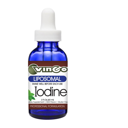 Основне фото товару Liposomal Iodine Mint Flavor Основне фото товару Vinco, Liposomal Iodine Mint Flavor, Йод, 60 мл