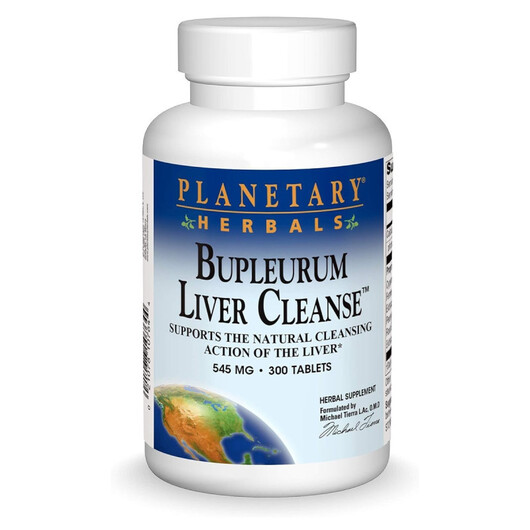 Основное фото товара Bupleurum Liver Cleanse Основное фото товара Planetary Herbals, Буплерум, Bupleurum Liver Cleanse, 300 таблето