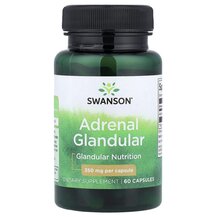 Adrenal Glandular 350 mg Поддержка надпочечников Swanson