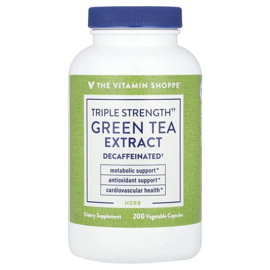 Основне фото товару Green Tea Extract Triple Strength Decaffeinated Основне фото товару Green Tea Extract Triple Strength Decaffeinated, Екстракт Зеленог
