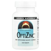 Оптико Цинк OptiZinc 240 Source Naturals 240 таблеток