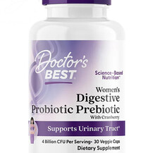Women's Digestive Probiotic Prebiotic with Cranberry для и