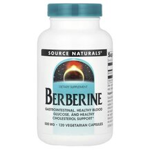 Berberine 500 mg Берберин Source Naturals 120 капсул Berberine 500 mg Берберин Source Naturals 120 капсул