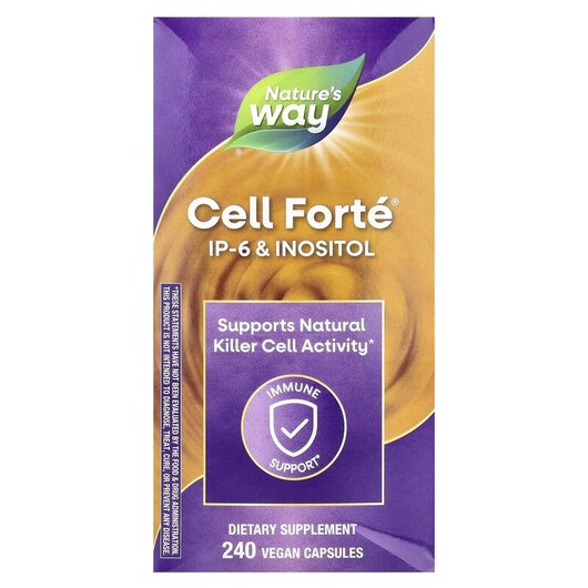 Основное фото товара Cell Forte IP-6 & Inositol Deep Immune Health Основное фото товара Nature's Way, IP-6 и Инозитол, Cell Forte IP-6 & Inosito