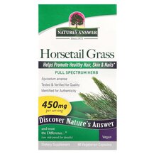 Horsetail Grass 450 mg Конский Хвощ 450 мг Nature's Answer Horsetail Grass 450 mg Конский Хвощ 450 мг Nature's Answer