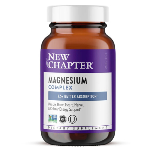 Основное фото товара Magnesium Complex Основное фото товара NewChapter, Магний, Magnesium Complex, 60 таблеток