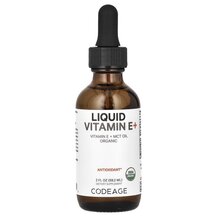Liquid Vitamin E+ Unflavored Витамин E Токоферолы CodeAge