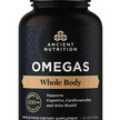 Фото товару Ancient Nutrition, Ancient Omegas - Whole Body, Омега 3, 90 капсу