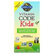 Фото товара Vitamin Code Kids Chewable Whole Food Cherry Berry Фото товара Garden of Life, Мультивитамины для детей, Vitamin Code Kids, 30 к
