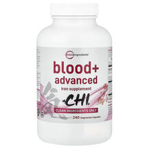 Залізо Blood + Advanced Micro Ingredients 240 капсул