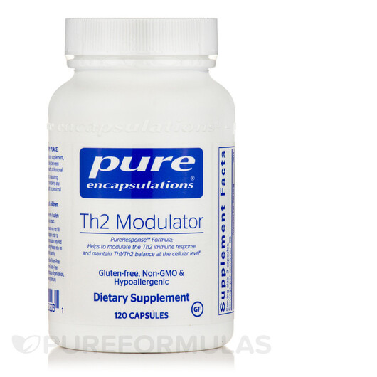 Основное фото товара Pure Encapsulations, Поддержка иммунитета, Th2 Modulator, 120 кап