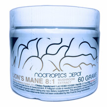 Їжовик гребінчастий Lion's Mane 8:1 Nootropics Depot 60 г Їжовик гребінчастий Lion's Mane 8:1 Nootropics Depot 60 г