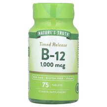 Вітаміни Vitamins Time Release B-12 1000 mcg Nature's