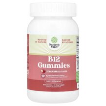 Вітамін B12 Кобаламін B12 Gummies Strawberry Nature's