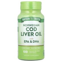 Олія печінки тріски Norwegian Cod Liver Oil with EPA/DHA