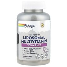 Мультивітаміни для жінок Women's Liposomal Multi Solaray