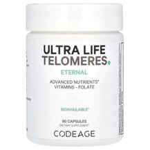 Ultra Life Telomeres Метилфолат CodeAge 90 капсул