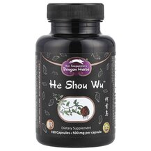 Горець багатоквітковий He Shou Wu 500 mg Dragon Herbs Горець багатоквітковий He Shou Wu 500 mg Dragon Herbs