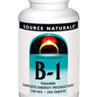 Фото товара Source Naturals, Витамин B1 Тиамин, B-1, 250 таблеток