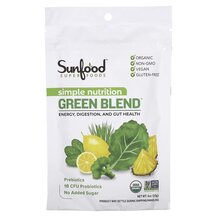 Суперфуд Simple Nutrition Green Blend Sunfood 113 г Суперфуд Simple Nutrition Green Blend Sunfood 113 г