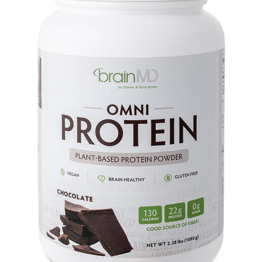 Основне фото товару OMNI Protein Chocolate Flavor Основне фото товару BrainMD, OMNI Protein Chocolate Flavor, Протеїн, 1080 г