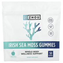 Irish Sea Moss Gummies Green Apple Ирландский морской мох