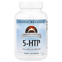 5-HTP 100 mg 5-гидрокситриптофан 100 мг Source Naturals
