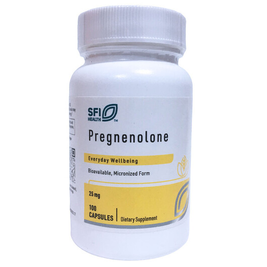 Основное фото товара SFI Health, Прегненолон, Pregnenolone 25 mg, 100 капсул