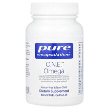 Омега-3 1000 мг O.N.E. Omega Pure Encapsulations 60 капсул