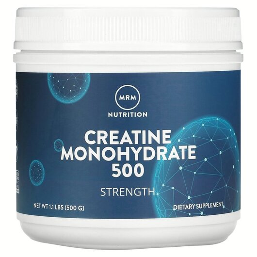 Основне фото товару MRM, Creatine Monohydrate 500, Креатин, 500 г
