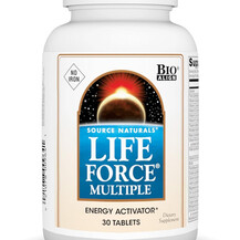 Life Force Multiple No Iron Мультивитамины Source Naturals