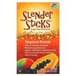 Фото товара Real Food Slender Sticks Tropical Punch, Конфеты с клетчаткой, 5 