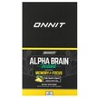 Фото товару Alpha Brain Instant Pineapple Punch Фото товару Onnit, Alpha Brain, Підтримка мозку, 30 шт