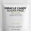 Фото товару Miracle Candy Sugar-Free Salted Caramel Фото товару Miracle Candy Sugar-Free Salted Caramel, Замінник цукру, 30 табле