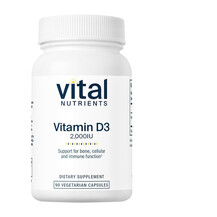 Vitamin D3 2000 IU Витамин D3 Vital Nutrients 90 капсул Vitamin D3 2000 IU Витамин D3 Vital Nutrients 90 капсул