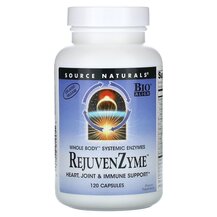 RejuvenZyme Ферменты Source Naturals 120 капсул