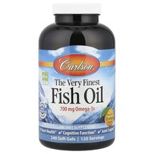 The Very Finest Fish Oi Рыбий жир Омега-3 700 мг Carlson