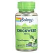 Фото товару Solaray, True Herbs Chickweed 385 mg, Зірочник середній, 100 капс
